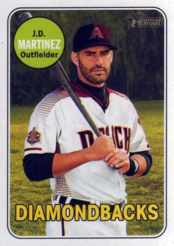 #294 J.D. Martinez - Arizona Diamondbacks - 2018 Topps Heritage Baseball