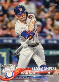 #294 Jose Altuve - Houston Astros - 2018 Topps Baseball