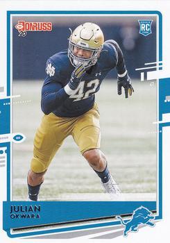 #294 Julian Okwara - Detroit Lions - 2020 Donruss Football