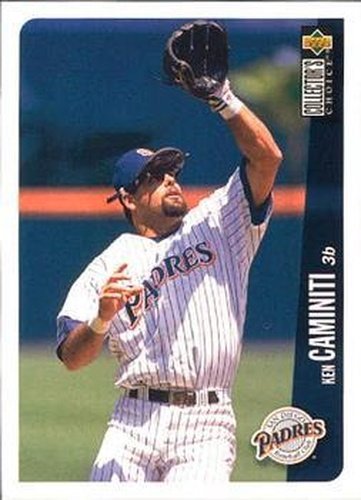 #294 Ken Caminiti - San Diego Padres - 1996 Collector's Choice Baseball