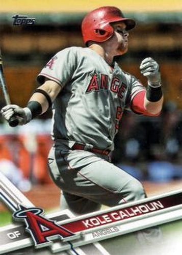 #294 Kole Calhoun - Los Angeles Angels - 2017 Topps Baseball