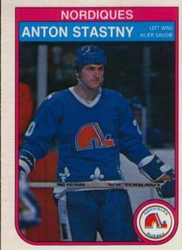 #294 Anton Stastny - Quebec Nordiques - 1982-83 O-Pee-Chee Hockey