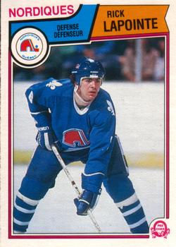 #294 Rick Lapointe - Quebec Nordiques - 1983-84 O-Pee-Chee Hockey
