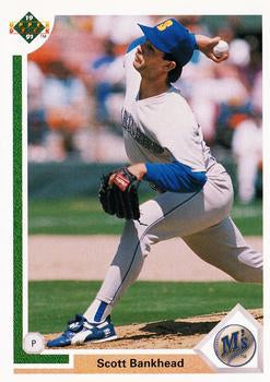 #294 Scott Bankhead - Seattle Mariners - 1991 Upper Deck Baseball