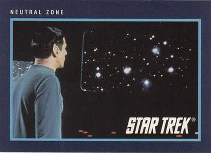 #295 Neutral Zone - 1991 Impel Star Trek 25th Anniversary