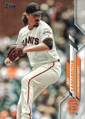 #295 Jeff Samardzija - San Francisco Giants - 2020 Topps Baseball