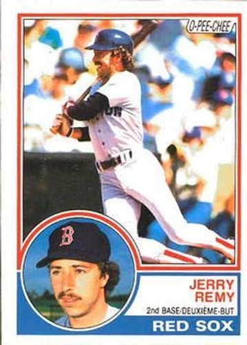 #295 Jerry Remy - Boston Red Sox - 1983 O-Pee-Chee Baseball