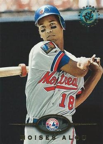 #295 Moises Alou - Montreal Expos - 1995 Stadium Club Baseball