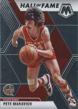 #295 Pete Maravich - Atlanta Hawks - 2019-20 Panini Mosaic Basketball