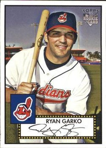 #295 Ryan Garko - Cleveland Indians - 2006 Topps 1952 Edition Baseball