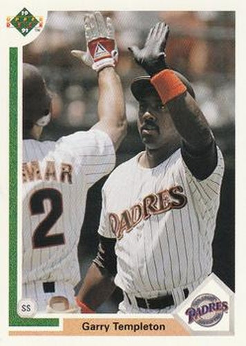 #295 Garry Templeton - San Diego Padres - 1991 Upper Deck Baseball