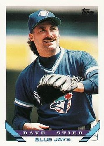 #295 Dave Stieb - Toronto Blue Jays - 1993 Topps Baseball