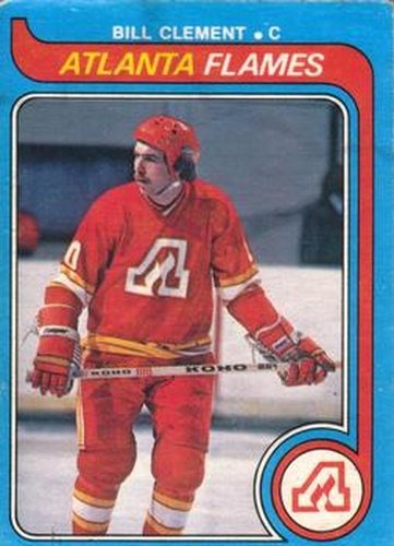 #295 Bill Clement - Atlanta Flames - 1979-80 O-Pee-Chee Hockey