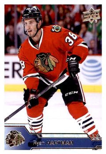 #295 Ryan Hartman - Chicago Blackhawks - 2016-17 Upper Deck Hockey