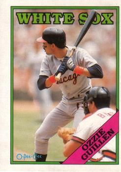 #296 Ozzie Guillen - Chicago White Sox - 1988 O-Pee-Chee Baseball