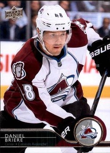 #296 Daniel Briere - Colorado Avalanche - 2014-15 Upper Deck Hockey