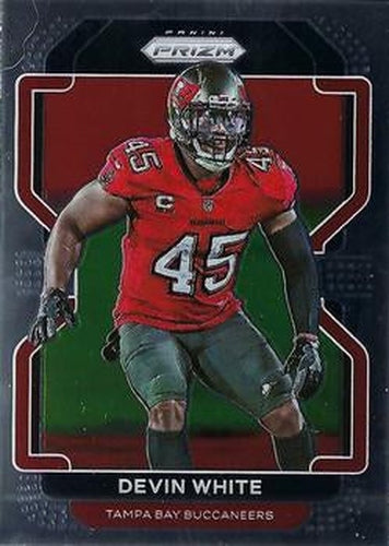 #296 Devin White - Tampa Bay Buccaneers - 2021 Panini Prizm Football