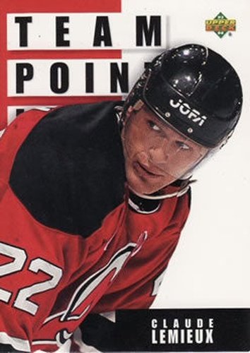 #296 Claude Lemieux - New Jersey Devils - 1993-94 Upper Deck Hockey