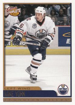 #296 Mike York - Edmonton Oilers - 2003-04 Pacific Complete Hockey