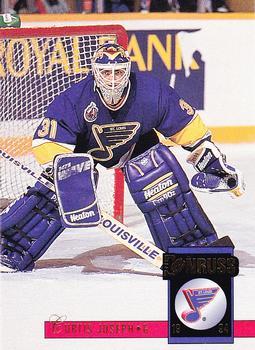 #296 Curtis Joseph - St. Louis Blues - 1993-94 Donruss Hockey