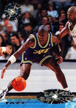 #296 David Benoit - Utah Jazz - 1995-96 Stadium Club Basketball