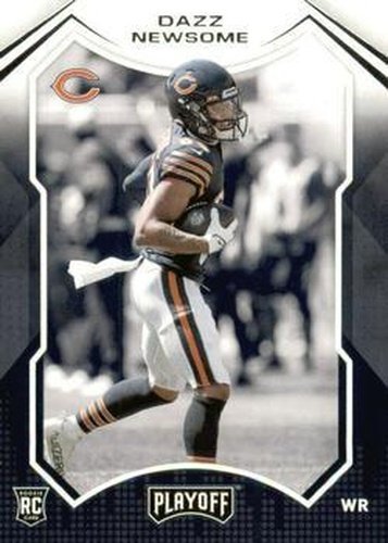 #296 Dazz Newsome - Chicago Bears - 2021 Panini Playoff Football