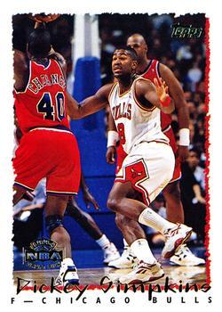 #296 Dickey Simpkins - Chicago Bulls - 1994-95 Topps Basketball