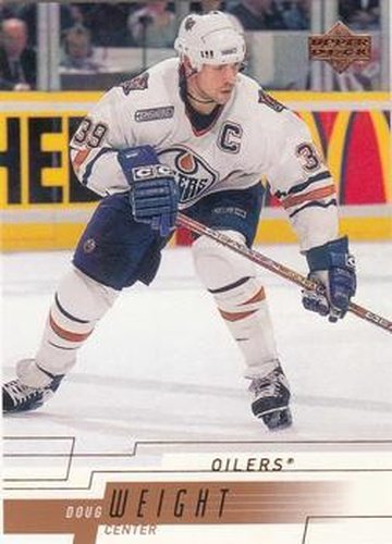 #296 Doug Weight - Edmonton Oilers - 2000-01 Upper Deck Hockey