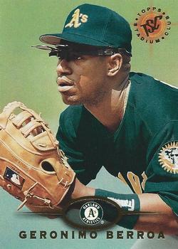 #296 Geronimo Berroa - Oakland Athletics - 1995 Stadium Club Baseball
