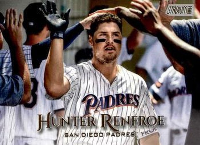 #296 Hunter Renfroe - San Diego Padres - 2019 Stadium Club Baseball
