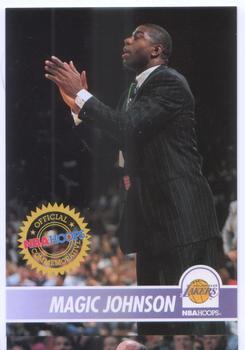 #296 Magic Johnson - Los Angeles Lakers - 1994-95 Hoops Basketball