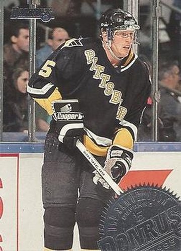 #296 Ulf Samuelsson - Pittsburgh Penguins - 1994-95 Donruss Hockey