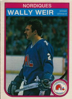 #297 Wally Weir - Quebec Nordiques - 1982-83 O-Pee-Chee Hockey