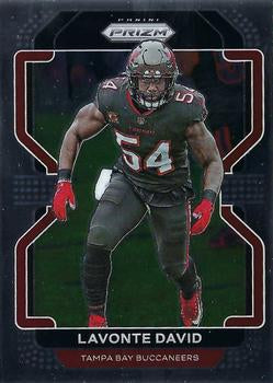 #297 Lavonte David - Tampa Bay Buccaneers - 2021 Panini Prizm Football