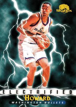 #297 Juwan Howard - Washington Bullets - 1995-96 SkyBox Premium Basketball