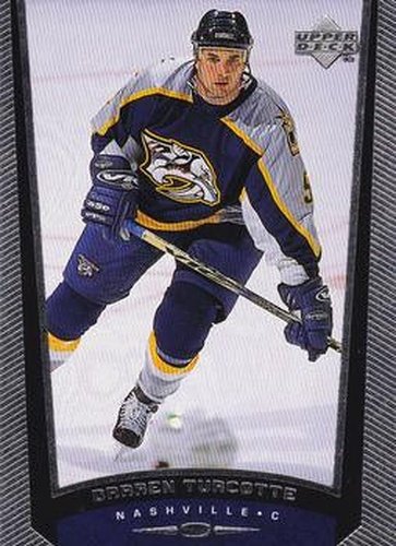#297 Darren Turcotte - Nashville Predators - 1998-99 Upper Deck Hockey