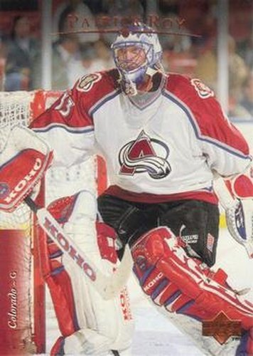 #297 Patrick Roy - Colorado Avalanche - 1995-96 Upper Deck Hockey
