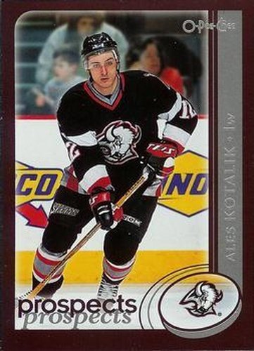 #297 Ales Kotalik - Buffalo Sabres - 2002-03 O-Pee-Chee Hockey