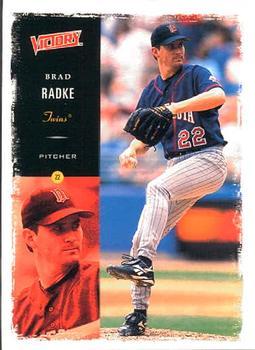 #297 Brad Radke - Minnesota Twins - 2000 Upper Deck Victory Baseball