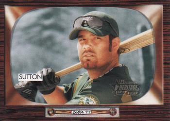 #297 Don Sutton - Oakland Athletics - 2004 Bowman Heritage Baseball