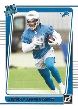 #297 Jermar Jefferson - Detroit Lions - 2021 Donruss Football