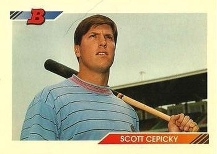 #297 Scott Cepicky - Chicago White Sox - 1992 Bowman Baseball