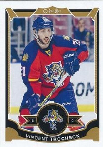 #297 Vincent Trocheck - Florida Panthers - 2015-16 O-Pee-Chee Hockey