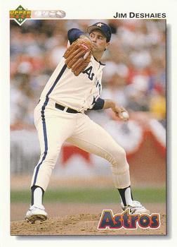 #297 Jim Deshaies - Houston Astros - 1992 Upper Deck Baseball