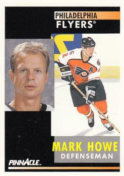 #297 Mark Howe - Philadelphia Flyers - 1991-92 Pinnacle Hockey