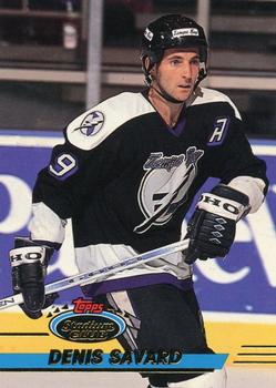 #297 Denis Savard - Tampa Bay Lightning - 1993-94 Stadium Club Hockey
