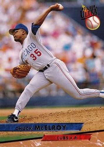 #20 Chuck McElroy - Chicago Cubs - 1993 Ultra Baseball