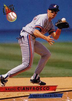 #63 Archi Cianfrocco - Montreal Expos - 1993 Ultra Baseball