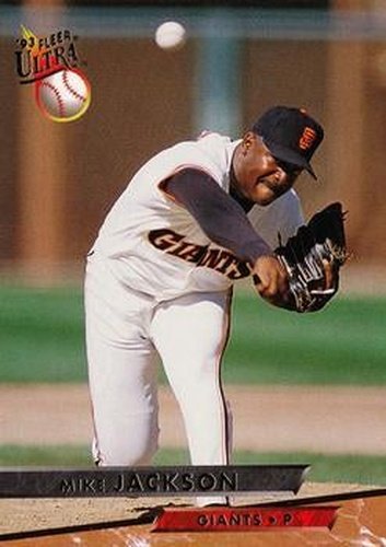 #133 Mike Jackson - San Francisco Giants - 1993 Ultra Baseball