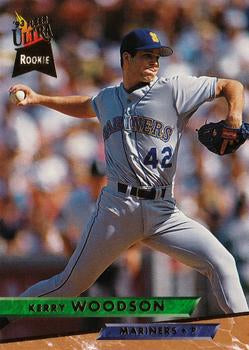 #275 Kerry Woodson - Seattle Mariners - 1993 Ultra Baseball